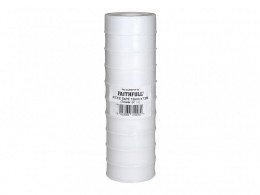 Faithfull P.T.F.E Tape 12mm x 12m White (Pack 10) £3.99